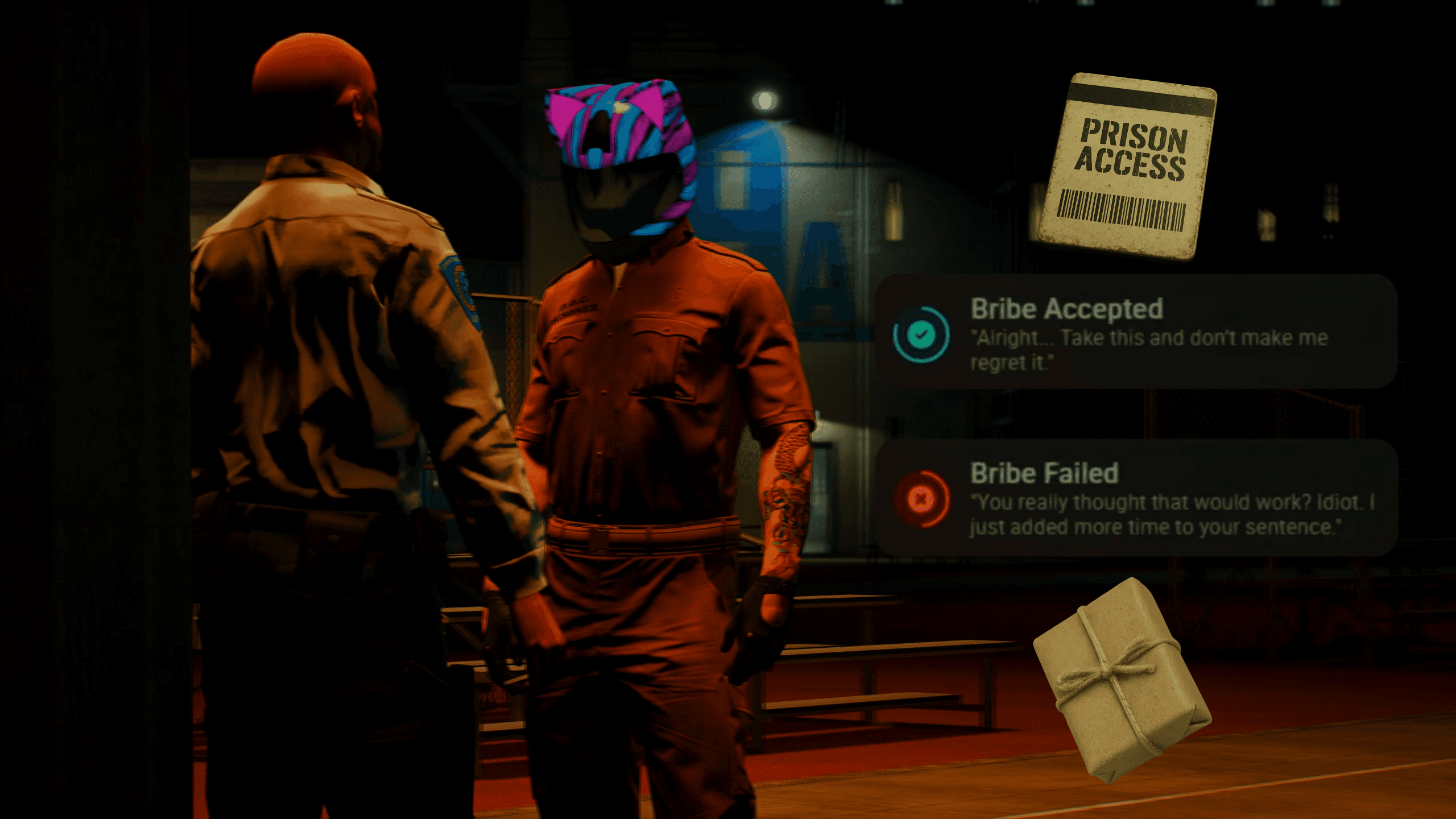 Prison Guard Bribery