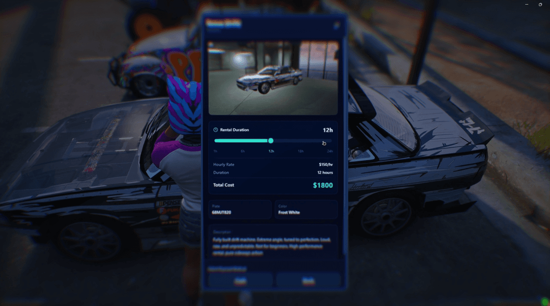 Vehicle Rentals V2 | FiveM Script | Dynyx Scripts