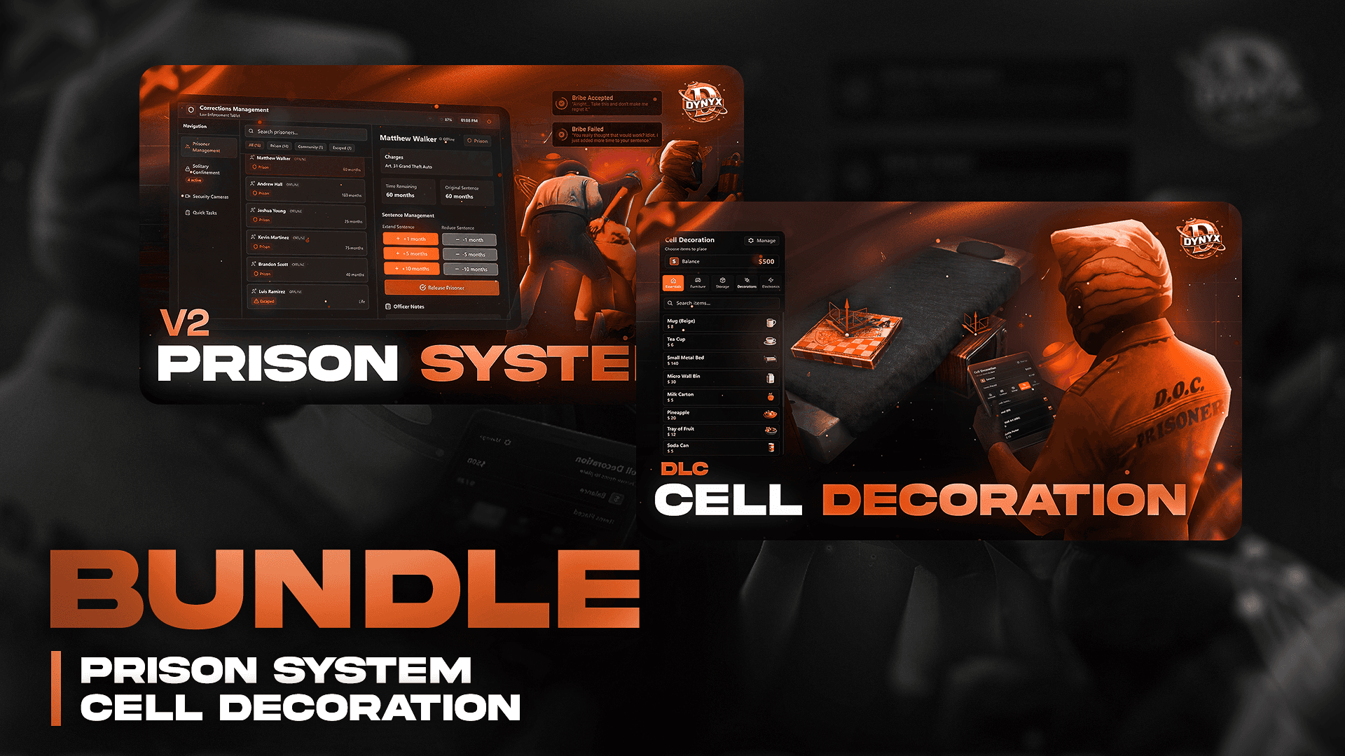 Prison System V2 + Cell Decoration